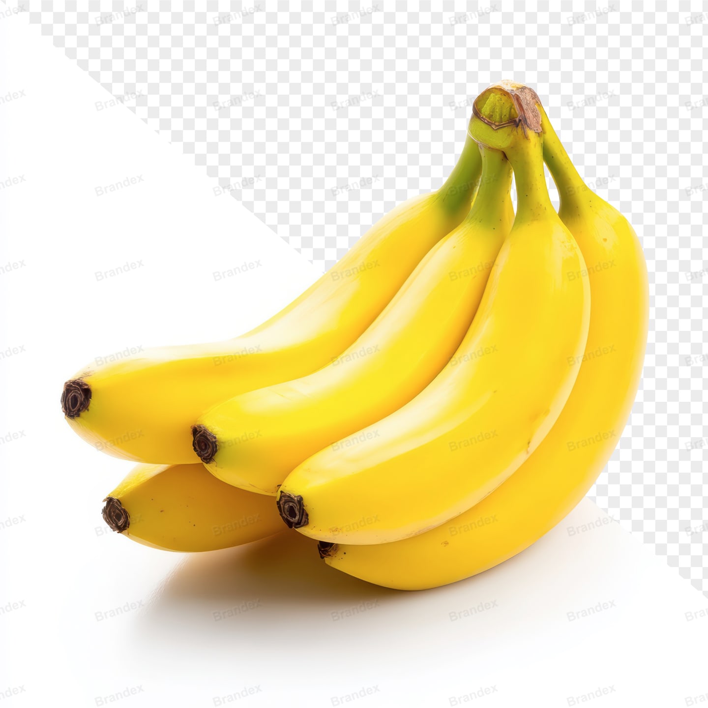Realistic Banana Fruit Mockup PSD for Creative Projects